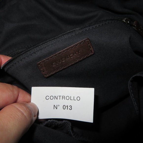 Givenchy Nightingale Small Bi Color Black Brown Lambskin Bag - Picture 8 of 15